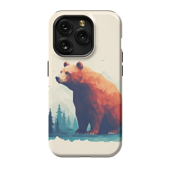 iPhone 15 Pro StrongFit Bear by haroulita