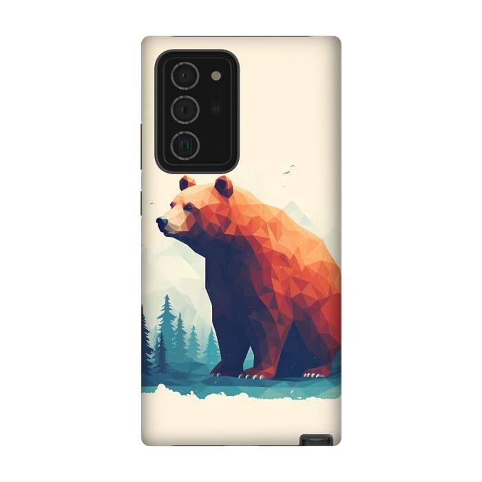 Galaxy Note 20 Ultra StrongFit Bear by haroulita