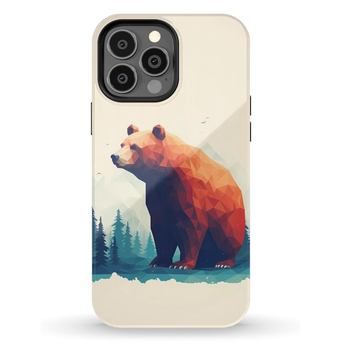 iPhone 13 Pro Max StrongFit Bear by haroulita