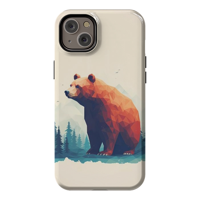 iPhone 14 Plus StrongFit Bear by haroulita