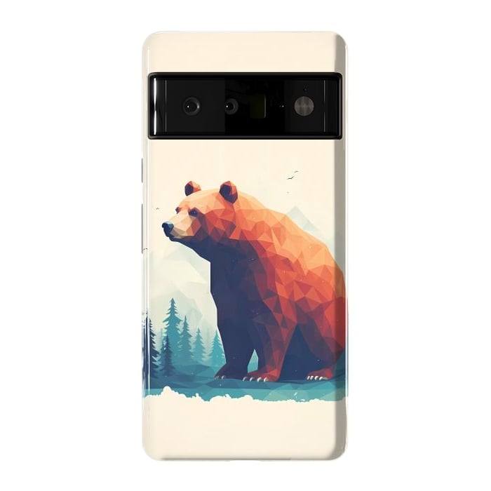 Pixel 6 Pro StrongFit Bear by haroulita