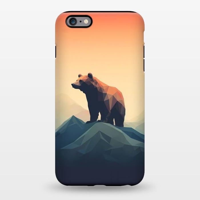iPhone 6/6s plus StrongFit Bear in the mountains by haroulita