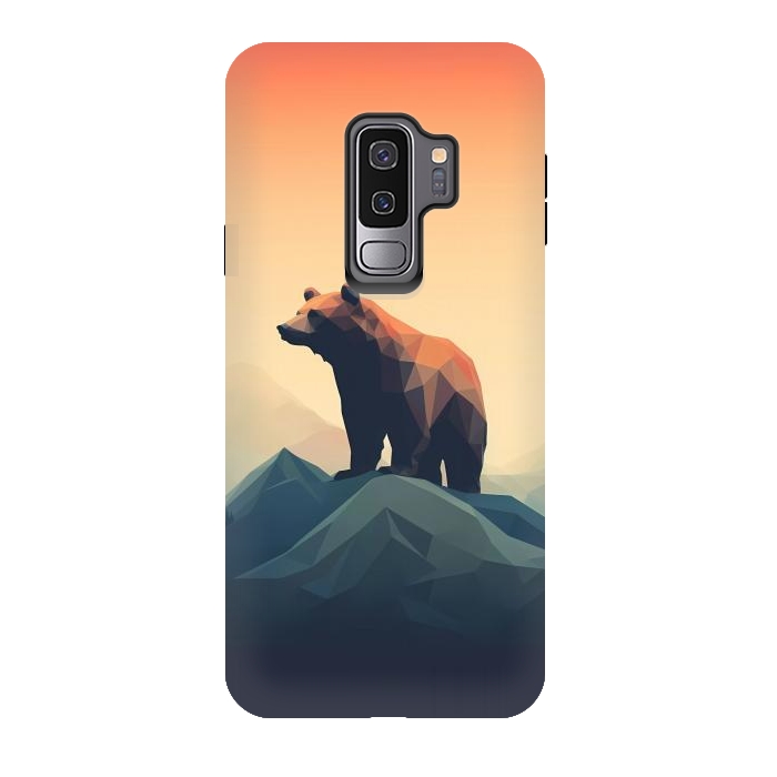 Galaxy S9 plus StrongFit Bear in the mountains by haroulita
