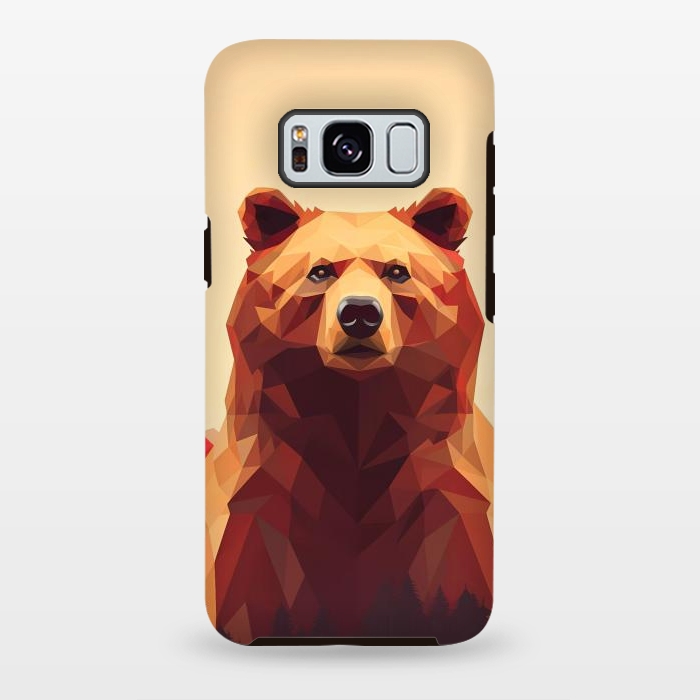 Galaxy S8 plus StrongFit Poly bear by haroulita