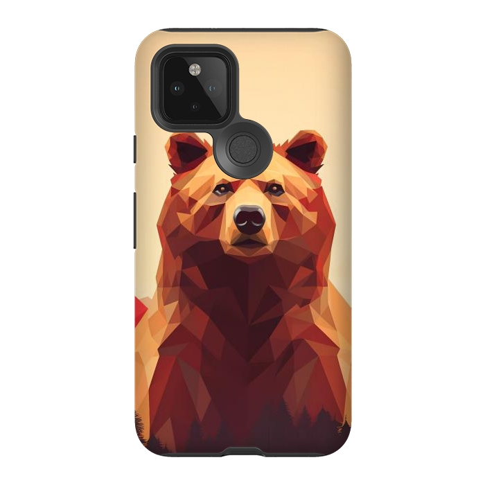 Pixel 5 StrongFit Poly bear by haroulita