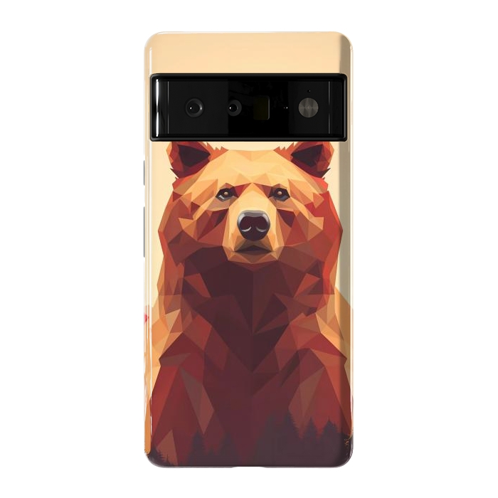 Pixel 6 Pro StrongFit Poly bear by haroulita