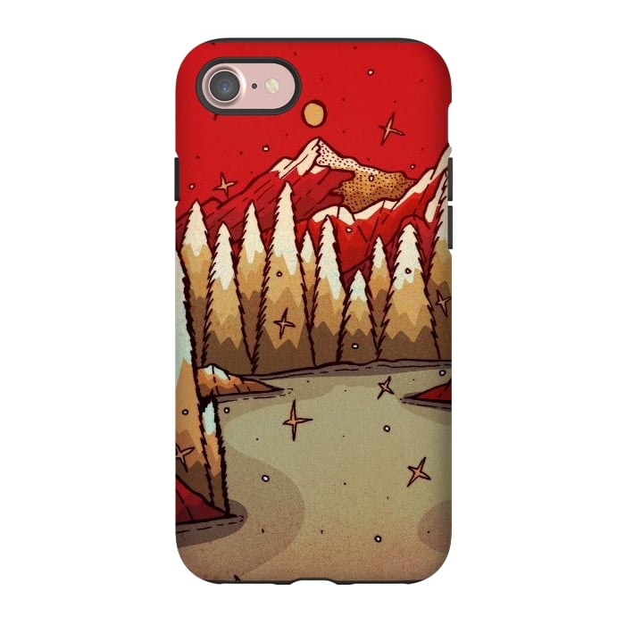 iPhone 7 StrongFit The red Xmas lands by Steve Wade (Swade)