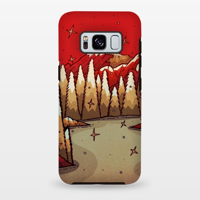 Galaxy S8 plus StrongFit The red Xmas lands by Steve Wade (Swade)