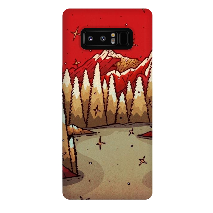 Galaxy Note 8 StrongFit The red Xmas lands by Steve Wade (Swade)