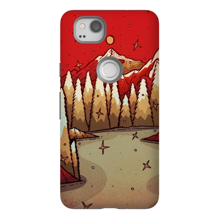 Pixel 2 StrongFit The red Xmas lands by Steve Wade (Swade)