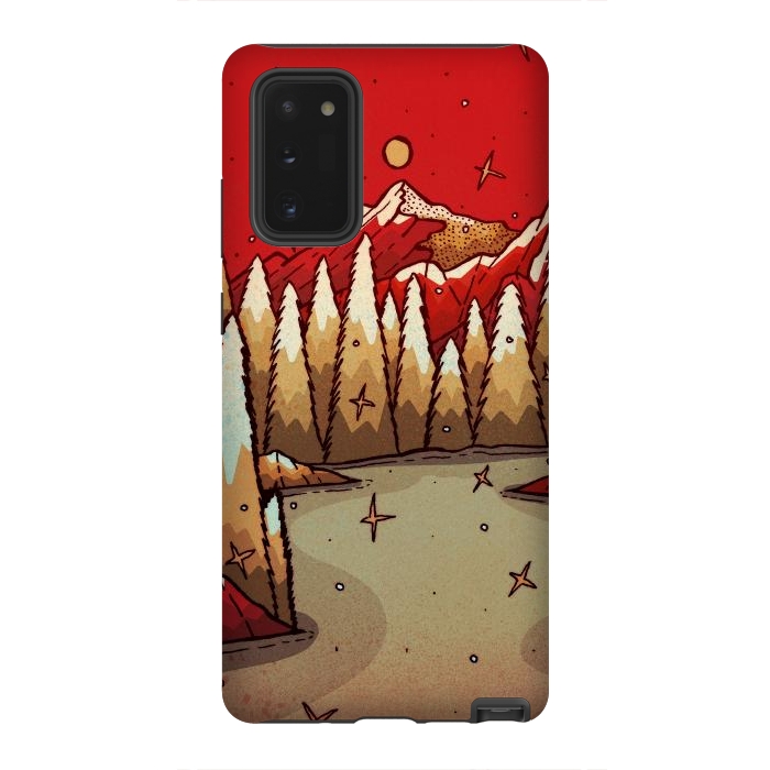Galaxy Note 20 StrongFit The red Xmas lands by Steve Wade (Swade)