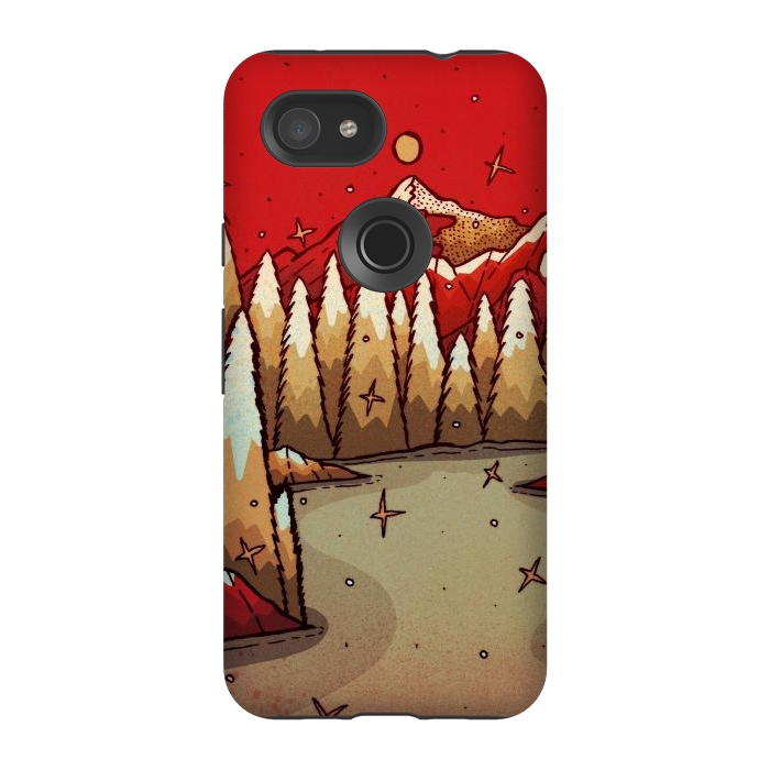 Pixel 3A StrongFit The red Xmas lands by Steve Wade (Swade)