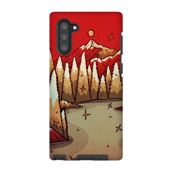 Galaxy Note 10 StrongFit The red Xmas lands by Steve Wade (Swade)