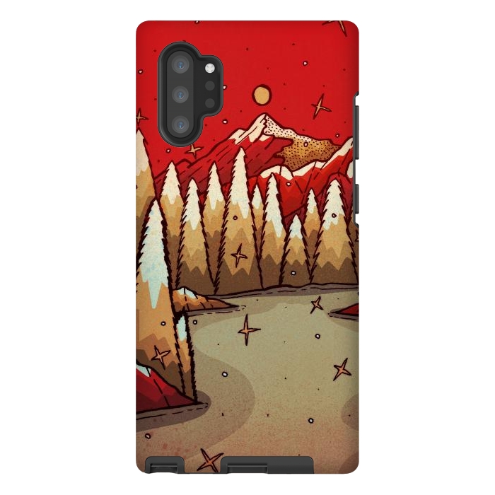 Galaxy Note 10 plus StrongFit The red Xmas lands by Steve Wade (Swade)