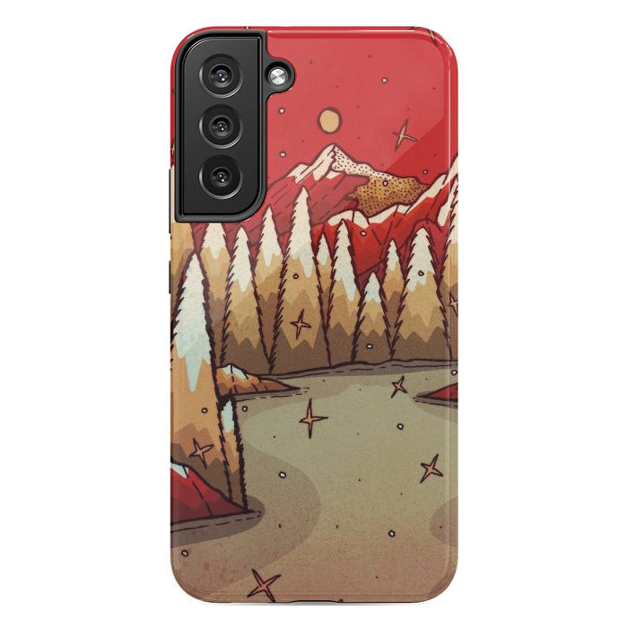 Galaxy S22 plus StrongFit The red Xmas lands by Steve Wade (Swade)