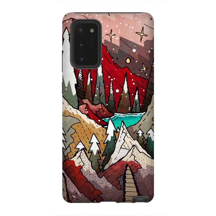 Galaxy Note 20 StrongFit The great winter land  by Steve Wade (Swade)
