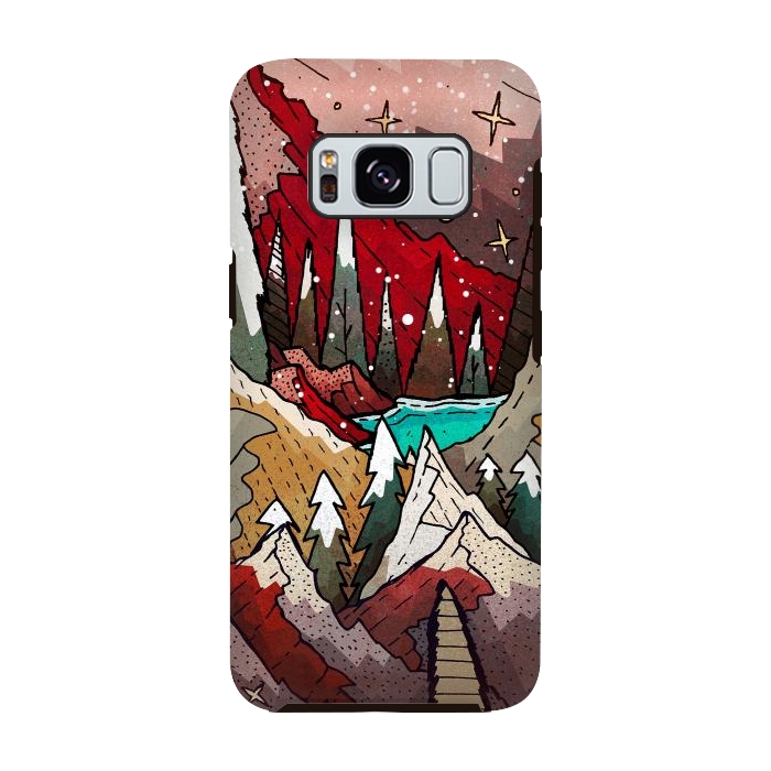 Galaxy S8 StrongFit The great winter land  by Steve Wade (Swade)