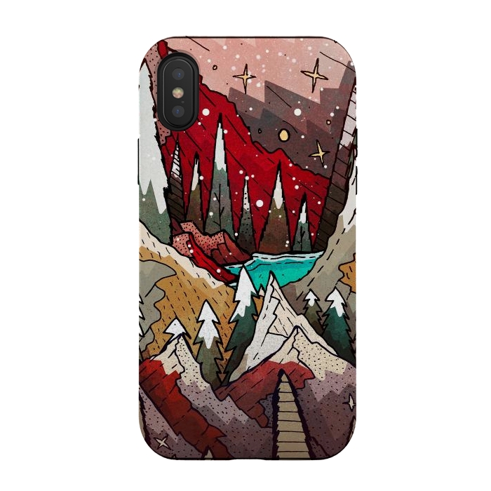 iPhone Xs / X StrongFit The great winter land  by Steve Wade (Swade)