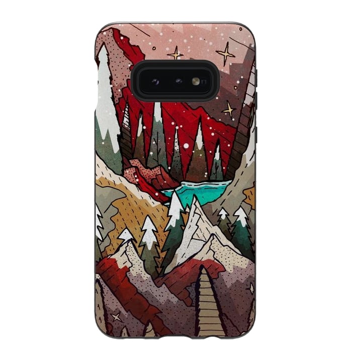 Galaxy S10e StrongFit The great winter land  by Steve Wade (Swade)