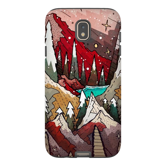 Galaxy J7 StrongFit The great winter land  by Steve Wade (Swade)