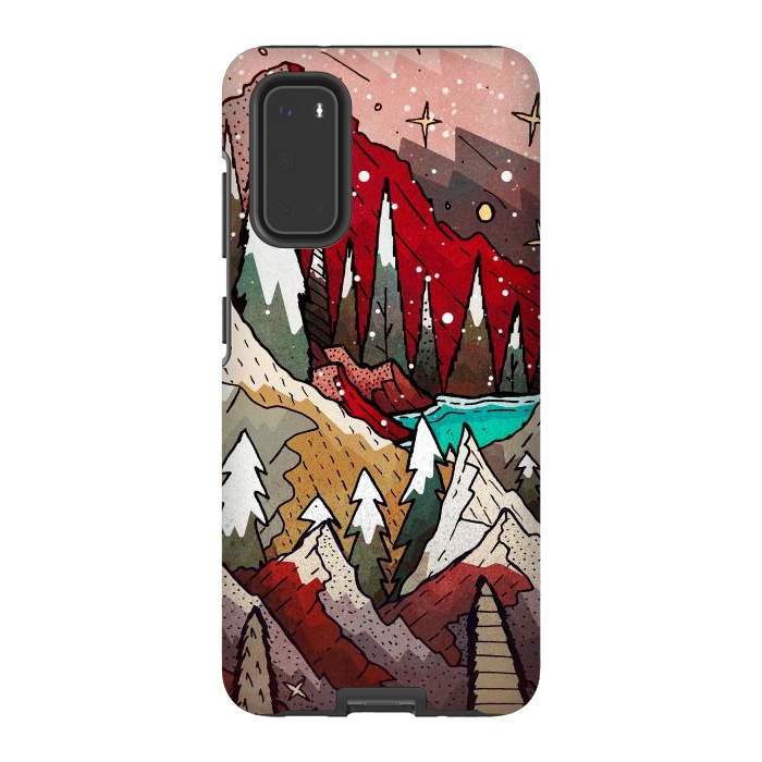 Galaxy S20 StrongFit The great winter land  by Steve Wade (Swade)