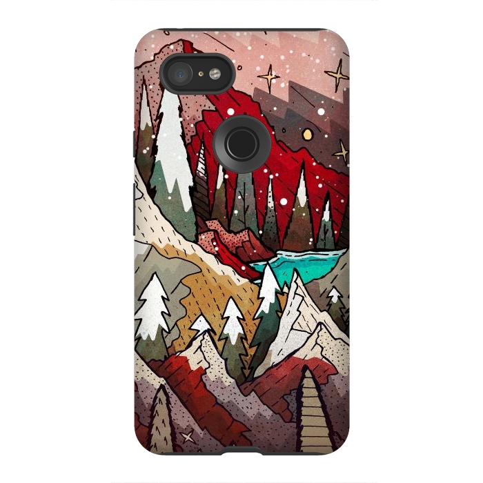 Pixel 3XL StrongFit The great winter land  by Steve Wade (Swade)