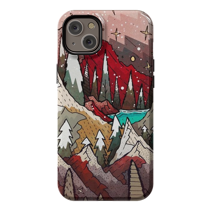 iPhone 14 Plus StrongFit The great winter land  by Steve Wade (Swade)