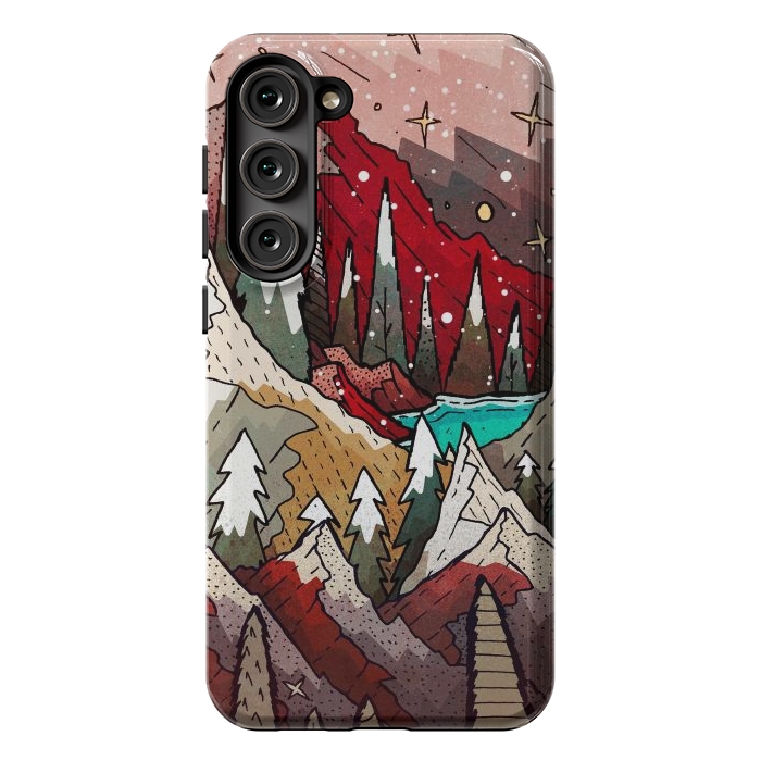 Galaxy S23 Plus StrongFit The great winter land  by Steve Wade (Swade)