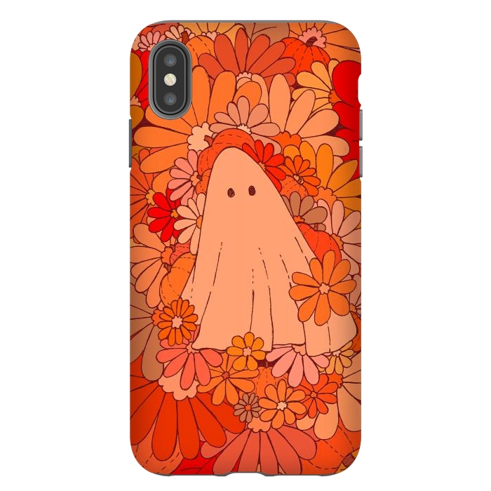 iPhone Xs Max StrongFit A ghost of orange by Steve Wade (Swade)