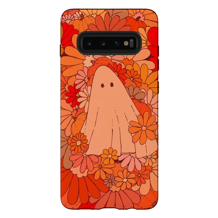 Galaxy S10 plus StrongFit A ghost of orange by Steve Wade (Swade)