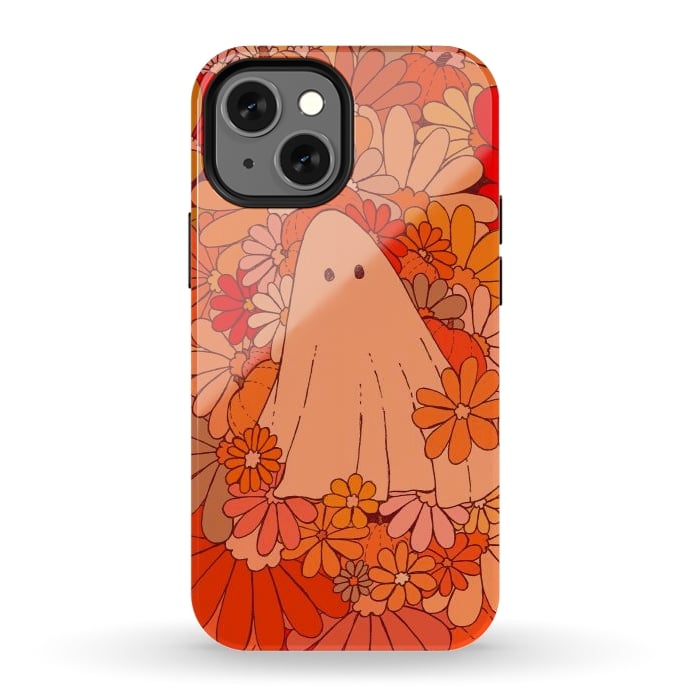 iPhone 13 mini StrongFit A ghost of orange by Steve Wade (Swade)