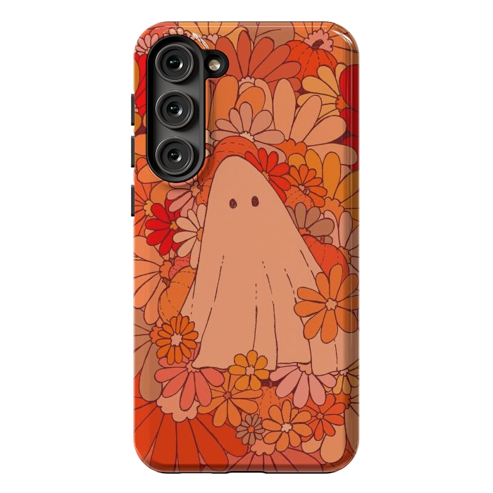 Galaxy S23 Plus StrongFit A ghost of orange by Steve Wade (Swade)