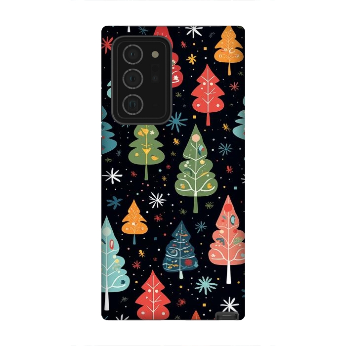 Galaxy Note 20 Ultra StrongFit Whimsical Christmas Pattern by Texnotropio