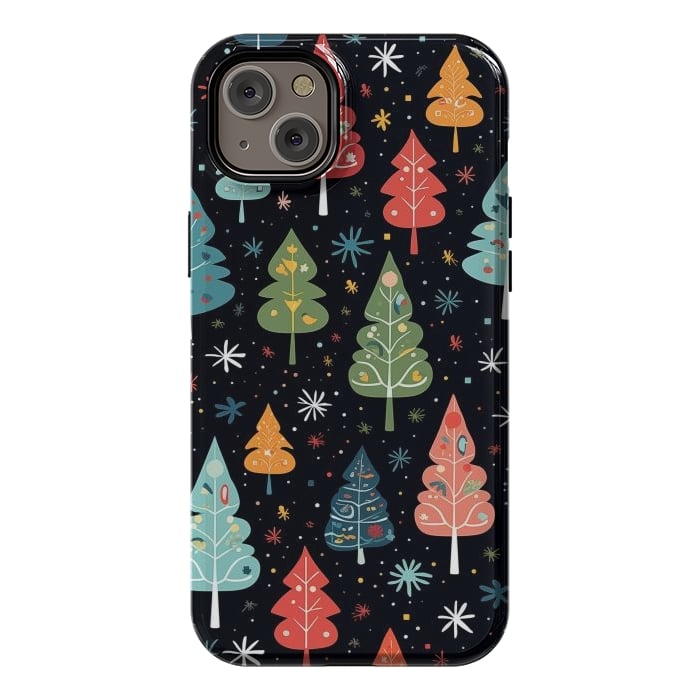 iPhone 14 Plus StrongFit Whimsical Christmas Pattern by Texnotropio