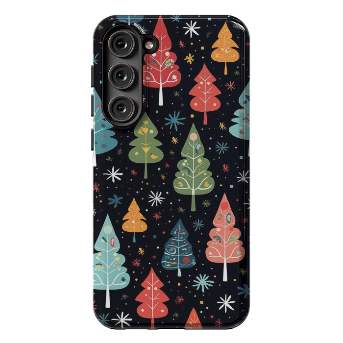 Galaxy S23 Plus StrongFit Whimsical Christmas Pattern by Texnotropio