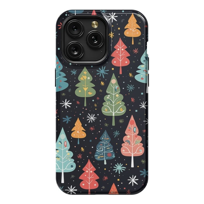 iPhone 15 Pro Max StrongFit Whimsical Christmas Pattern by Texnotropio