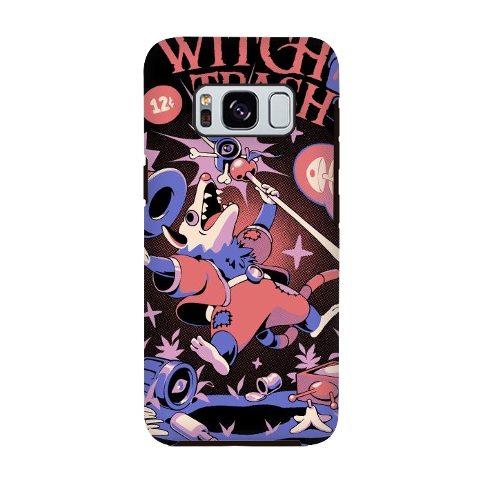 Galaxy S8 StrongFit Witch Trash by Ilustrata