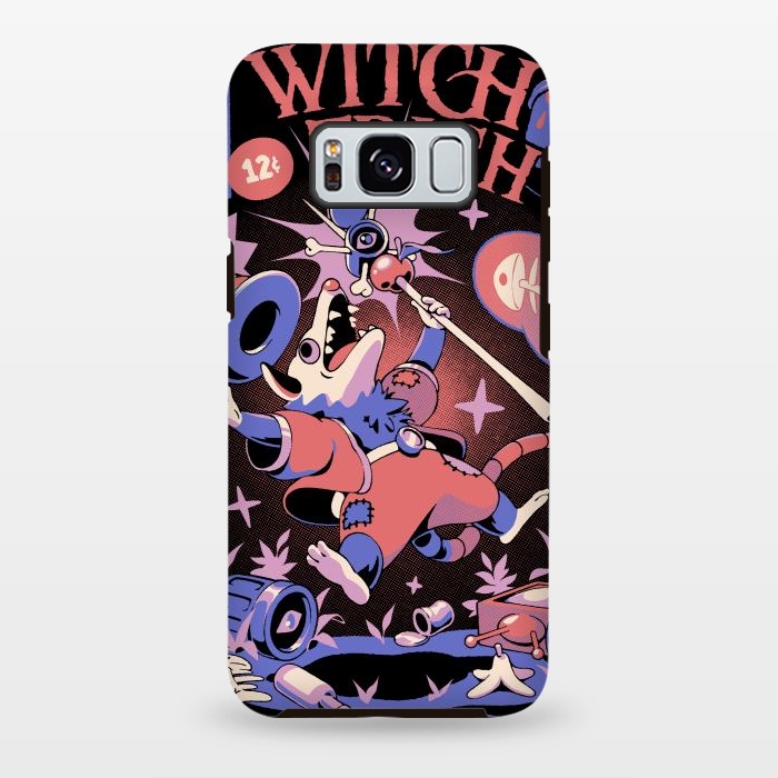 Galaxy S8 plus StrongFit Witch Trash by Ilustrata