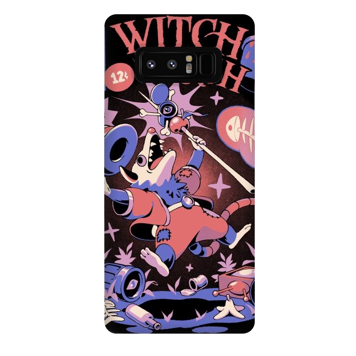 Galaxy Note 8 StrongFit Witch Trash by Ilustrata