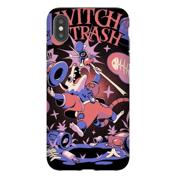 iPhone Xs Max StrongFit Witch Trash by Ilustrata