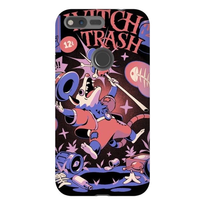 Pixel XL StrongFit Witch Trash by Ilustrata
