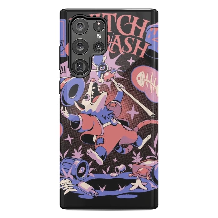Galaxy S22 Ultra StrongFit Witch Trash by Ilustrata