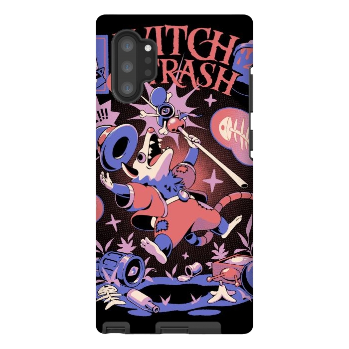 Galaxy Note 10 plus StrongFit Witch Trash by Ilustrata