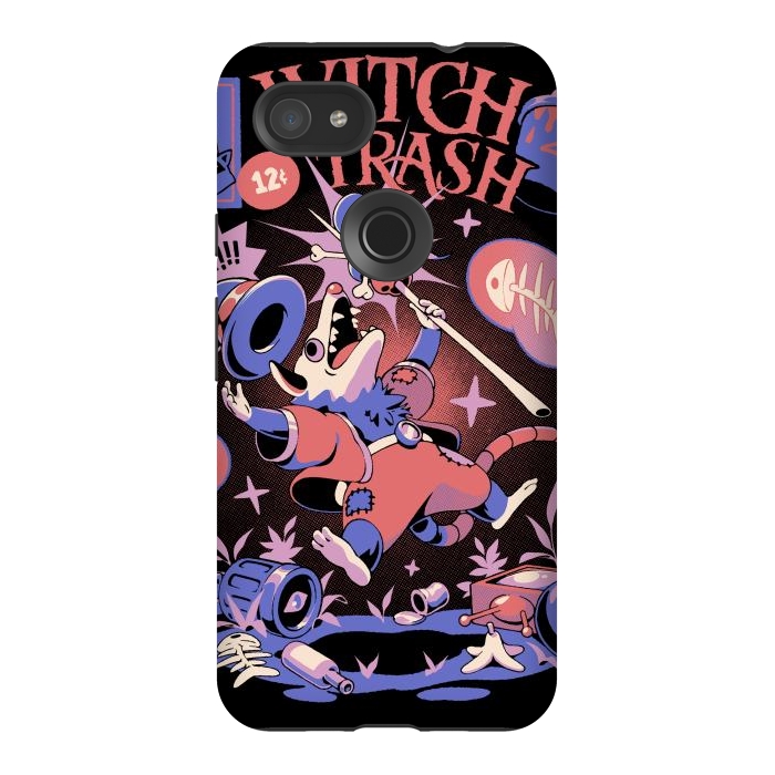 Pixel 3AXL StrongFit Witch Trash by Ilustrata