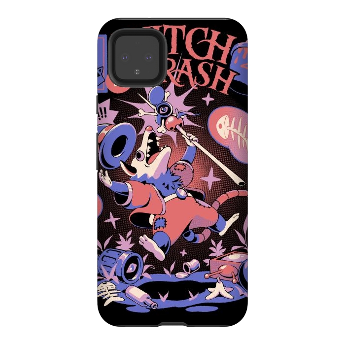 Pixel 4XL StrongFit Witch Trash by Ilustrata