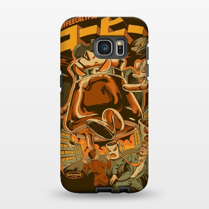 Galaxy S7 EDGE StrongFit Coffecalypse by Ilustrata