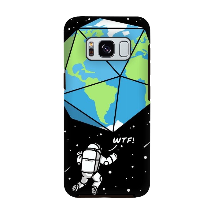 Galaxy S8 StrongFit D20 Earth Astronaut by LM2Kone