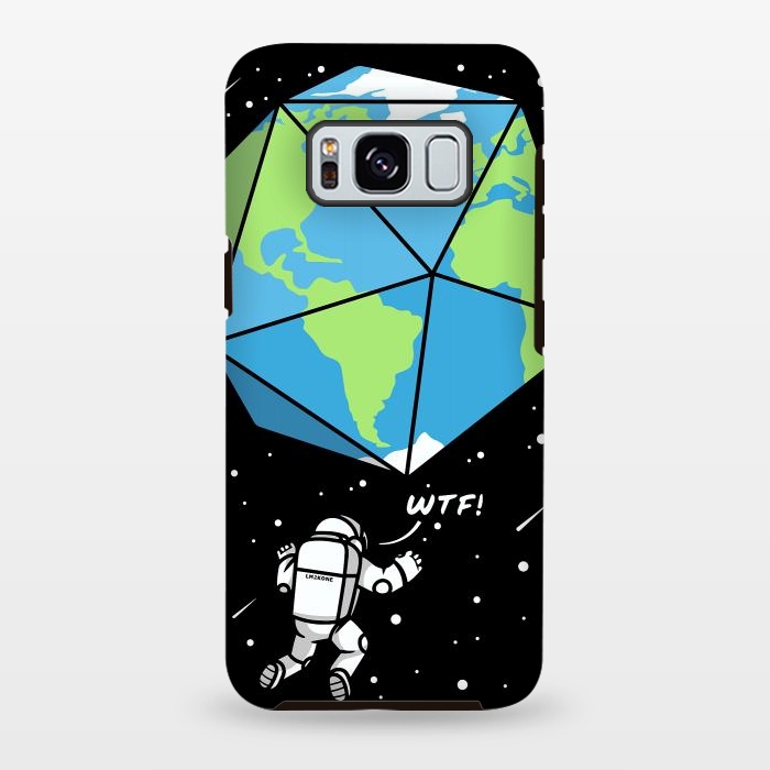 Galaxy S8 plus StrongFit D20 Earth Astronaut by LM2Kone