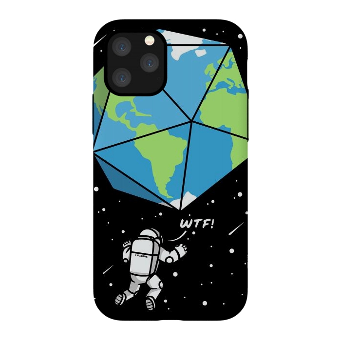 iPhone 11 Pro StrongFit D20 Earth Astronaut by LM2Kone