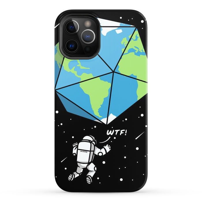 iPhone 12 Pro StrongFit D20 Earth Astronaut by LM2Kone